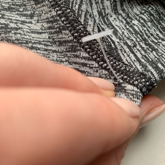 [Under Armour] Women's Heather Gray Quarter Zip Long Sleeve Loose Pullover Top - Picture 6 of 9